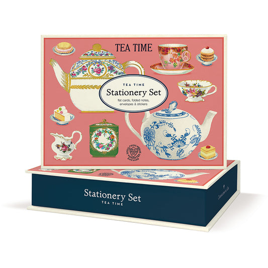 Cavallini Tea Time Stationery Set