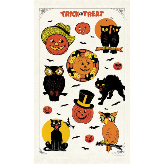Cavallini & Co. Tea Towel - Halloween