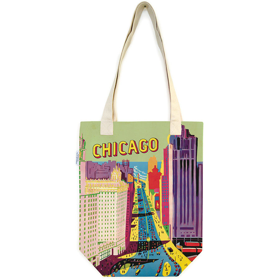 Cavallini & Co. Tote Bag - Chicago