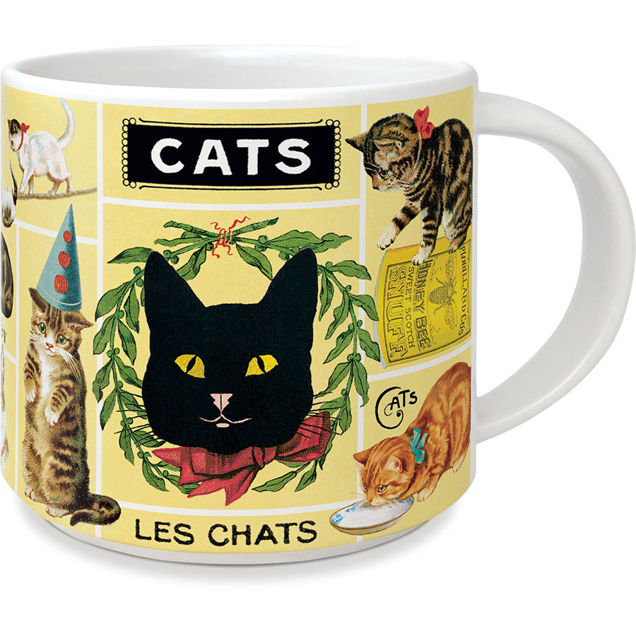 Cavallini & Co. Vintage Mug - Cats