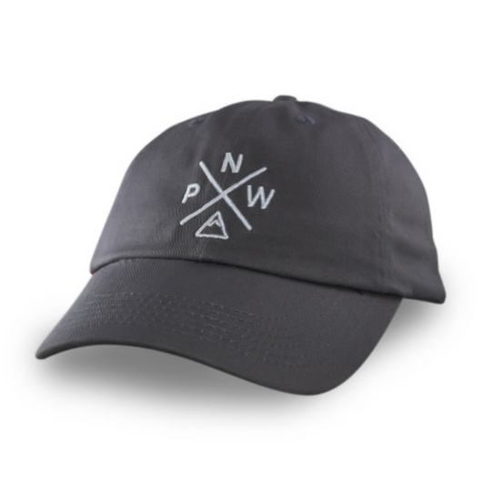 Classic dad hat in Charcoal Color