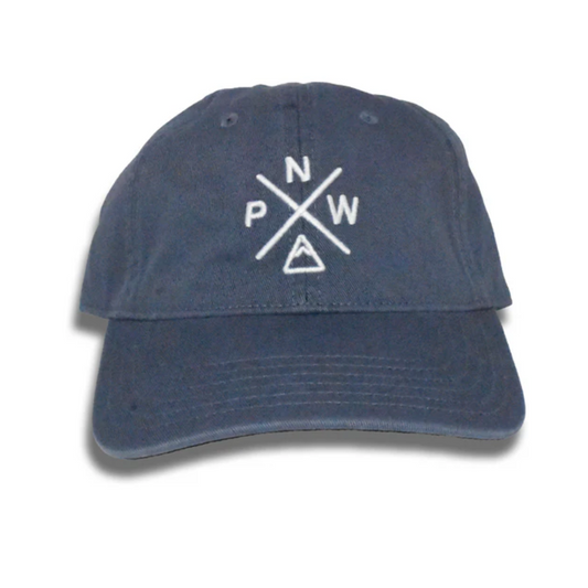 Classic dad hat in Blue Slate color
