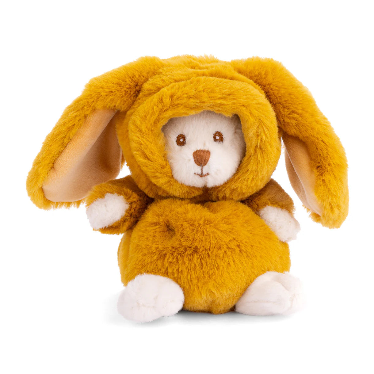 Colorful Ziggy plush in Deep Saffron color