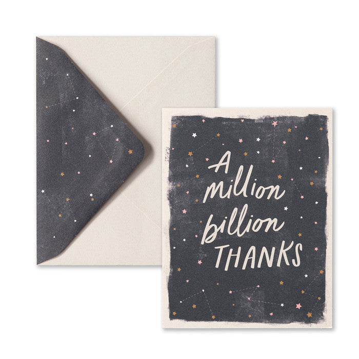 Constellation - Blank Thank You Note Cards