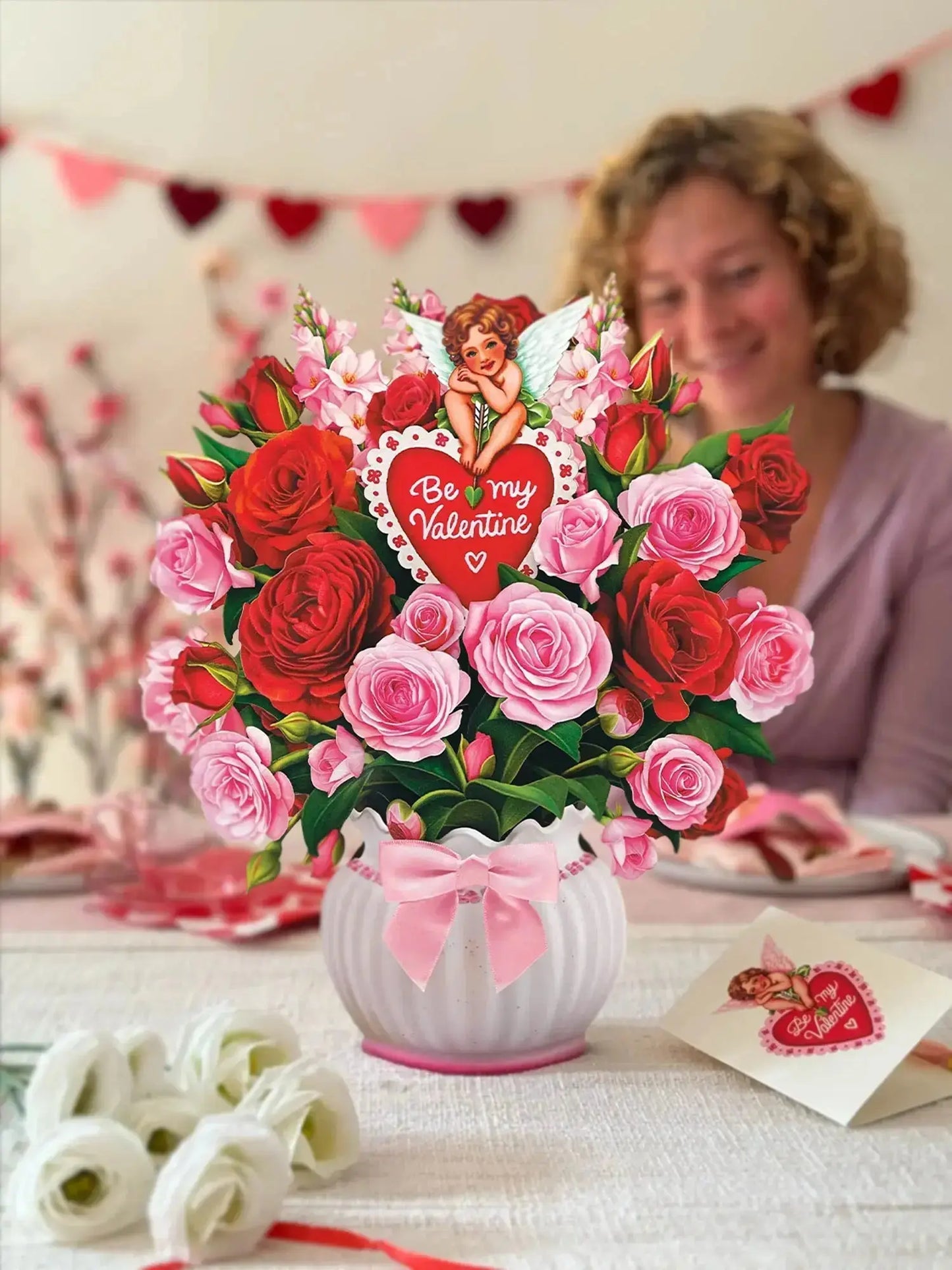 Cupid's Valentine FreshCut Paper Card