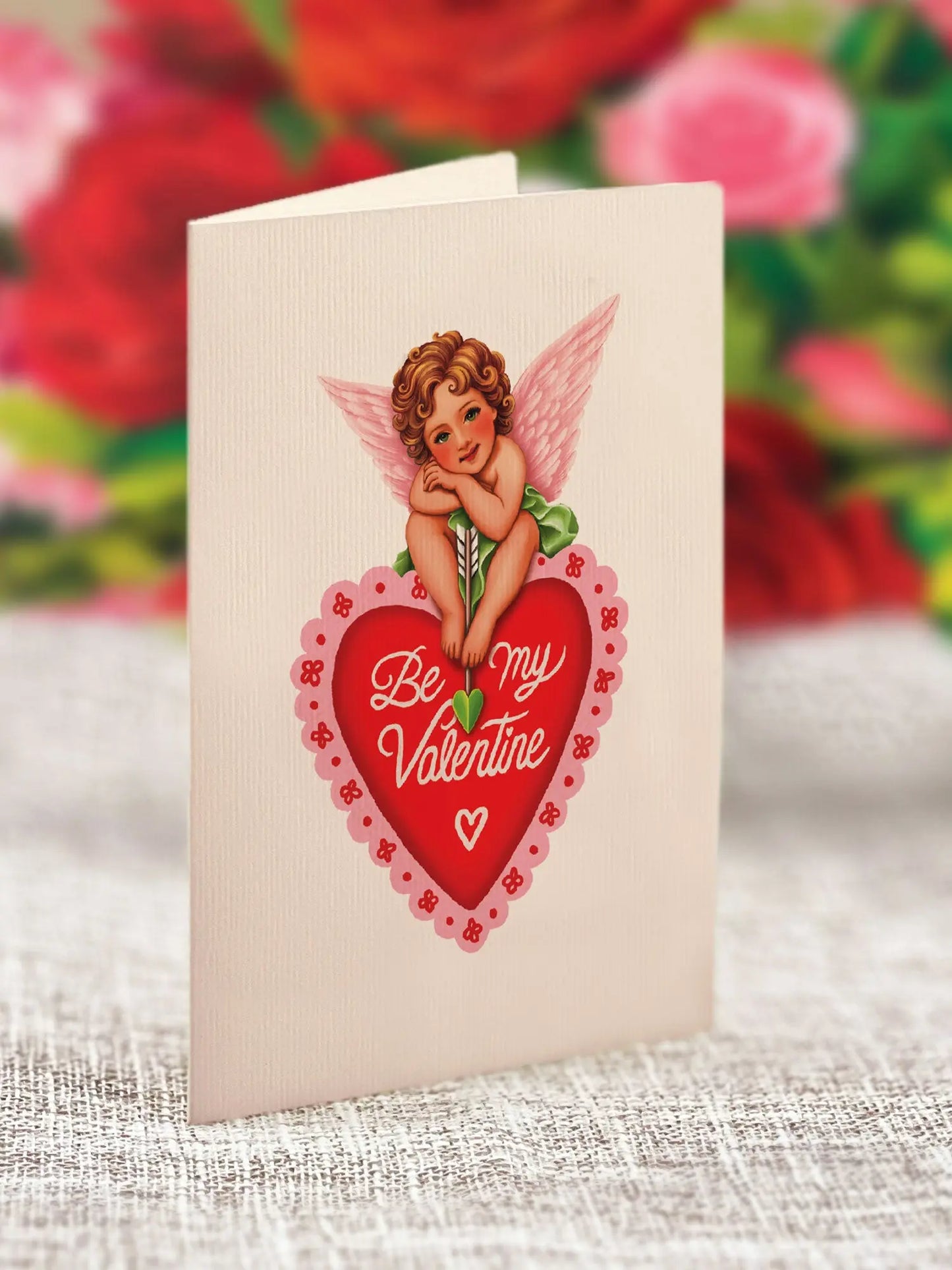 Cupid's Valentine FreshCut Paper Card