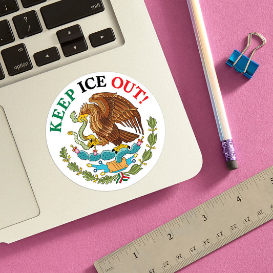 Keep Ice Out Die Cut Sticker