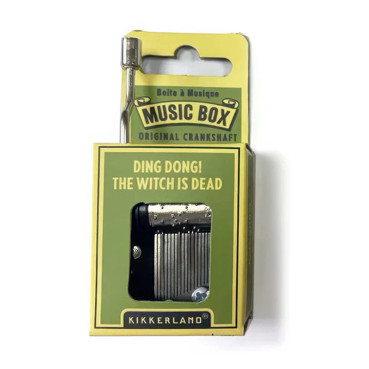 Crankshaft Music Box with Ding Dong The Witch is Dead Song