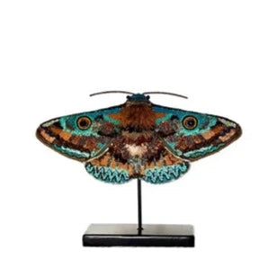 Trovelore Objet d'Art with Display Stand - Donuca Moth