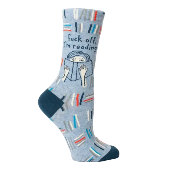 F*ck Off, I'm Reading Women's Crew Socks