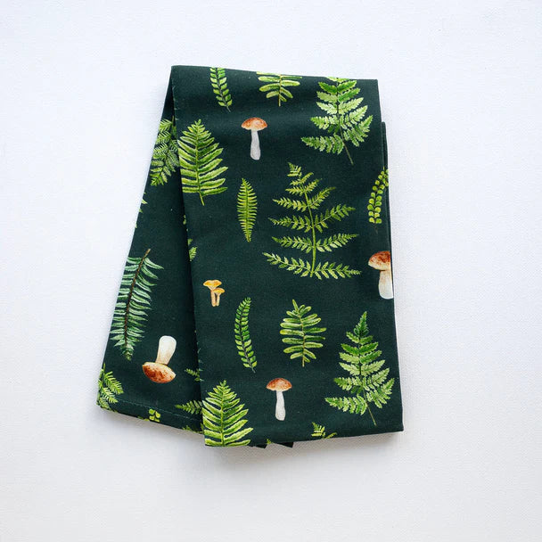 Ferns Organic Cotton Tea Towel