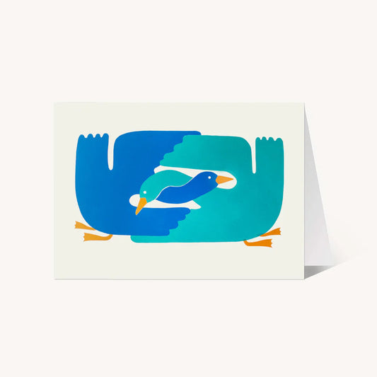 Flock Together Goose Card by Fireweed Press