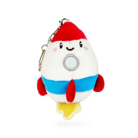 Fluffy Rocket Keychain by Balvi