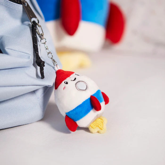 Fluffy Rocket Keychain