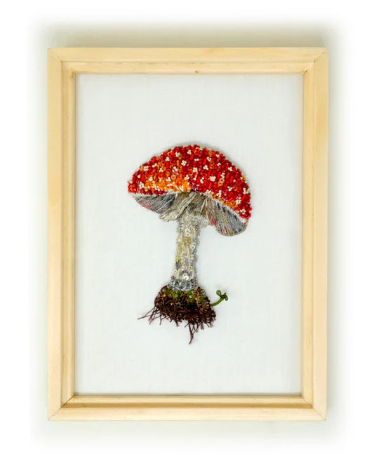 Trovelore Beaded Art - Fly Agaric Mushroom