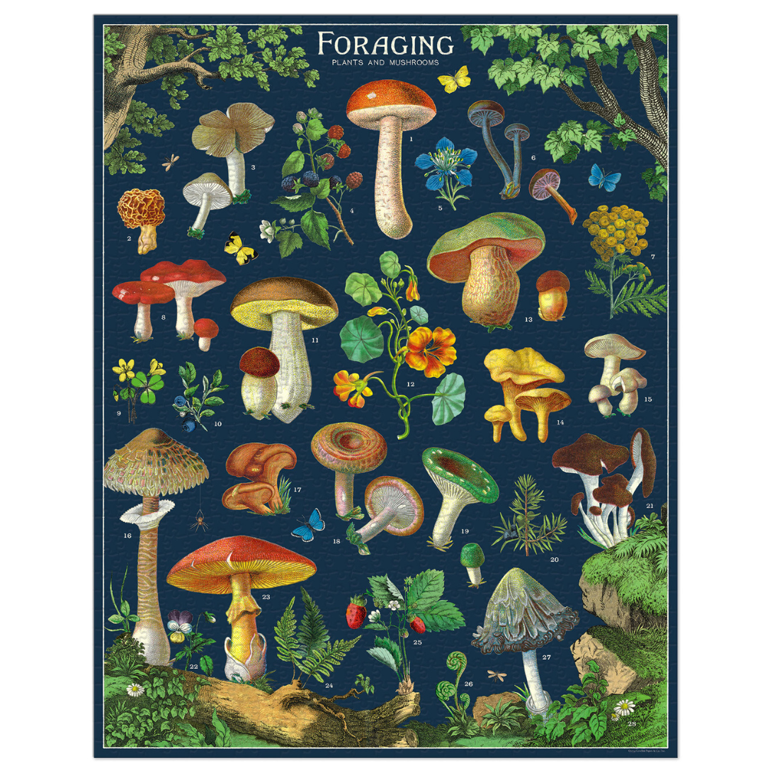 COMING SOON Cavallini & Co. 1000 Piece Puzzle - Foraging