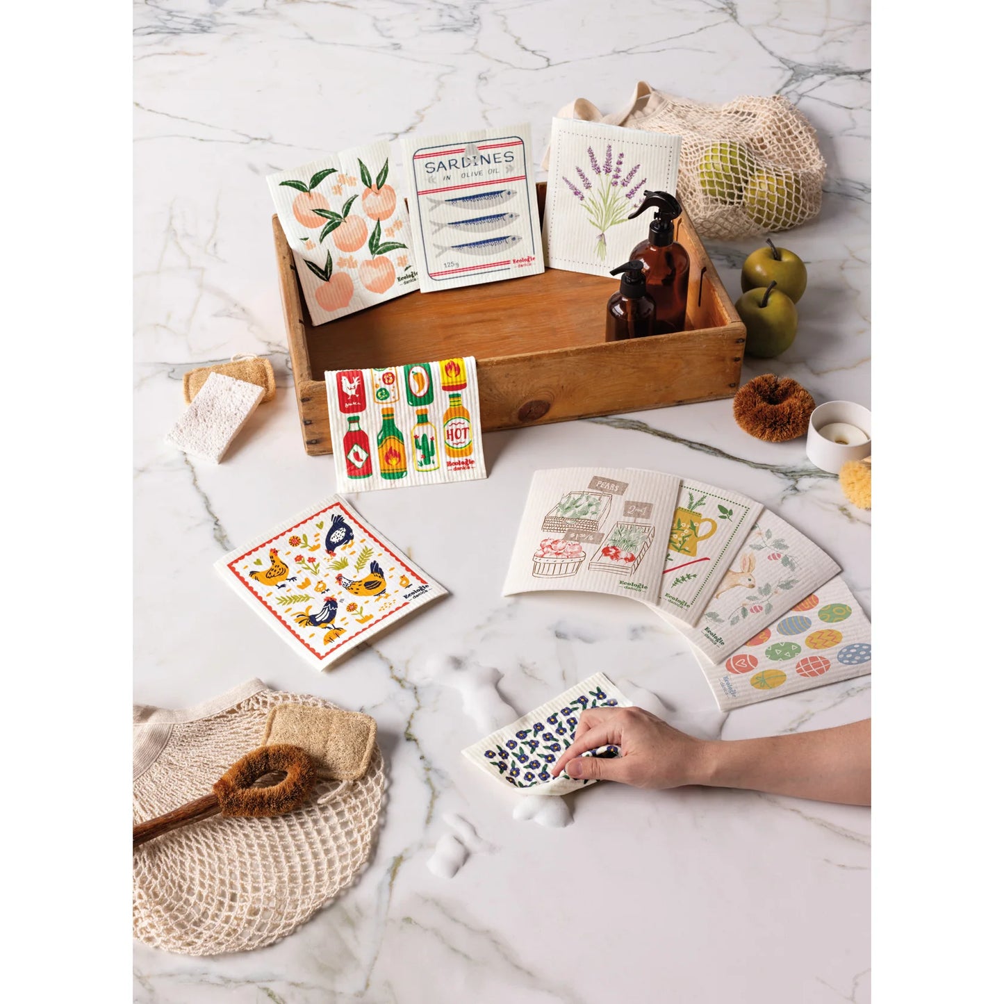 Free Range Swedish Dishcloth