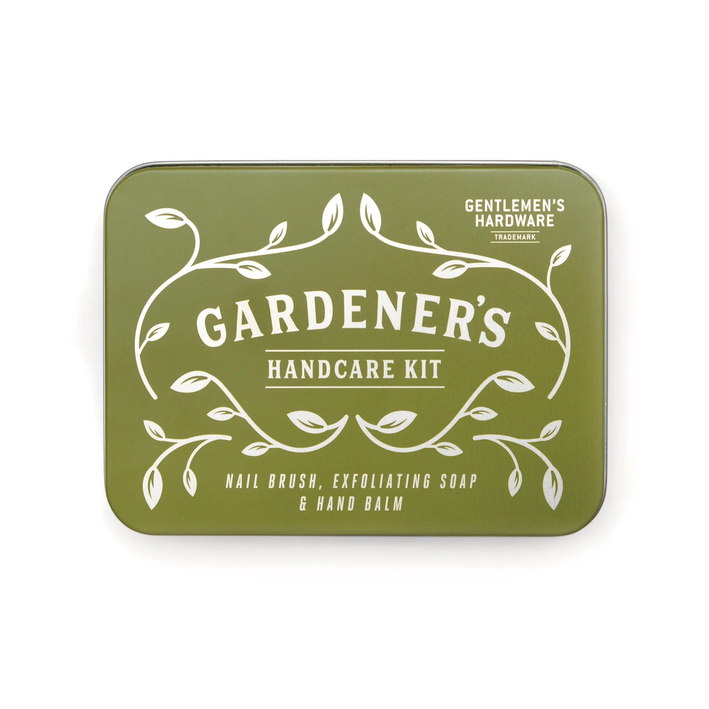 Gardener's Handcare Kit - Tin Gift Set: Nail Brush & Soap Balm