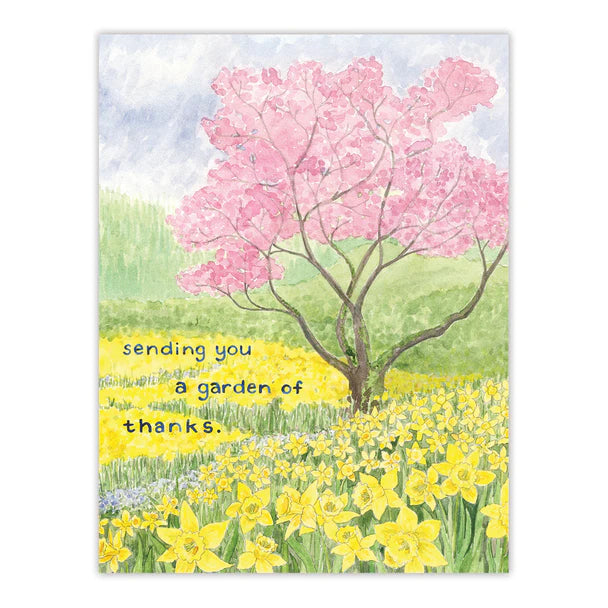 Garden of Thanks Card