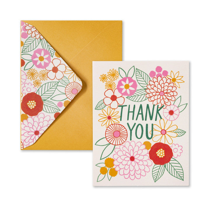 Gardens of Gratitude - Blank Thank You Note Cards