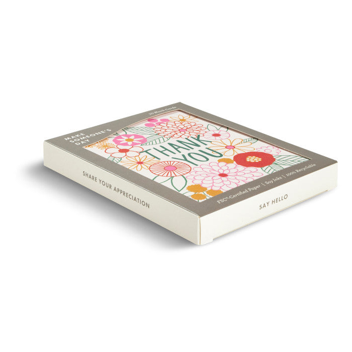 Gardens of Gratitude - Blank Thank You Note Cards