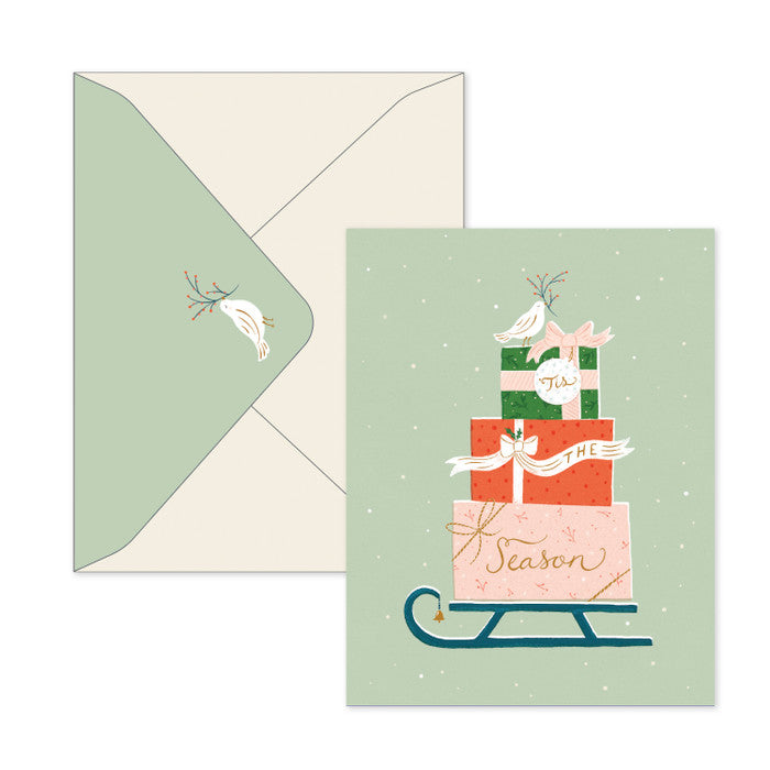 Gifting Sleigh: ‘Tis the Season Note Cards
