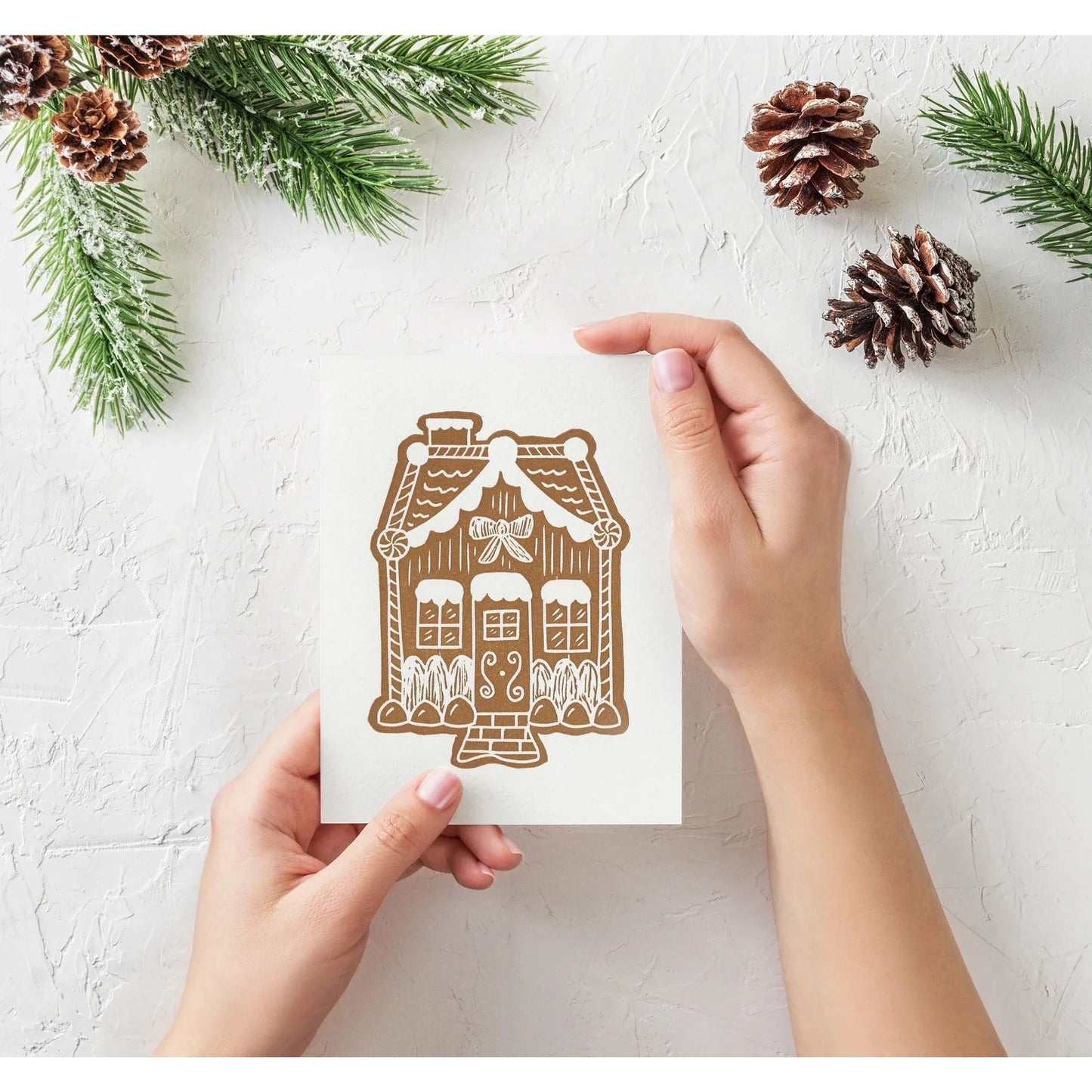 Gingerbread Cookie Holiday Card