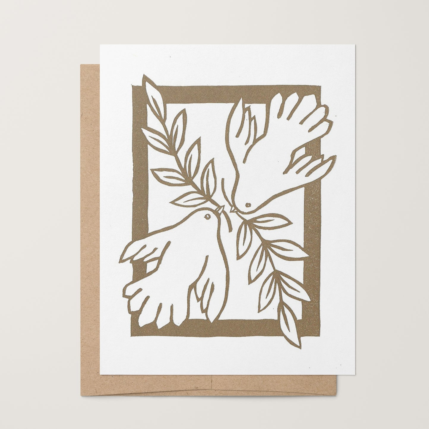 Golden Dove Card