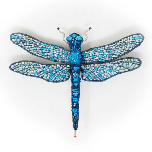 Trovelore Brooch Pin - Great Blue Skimmer