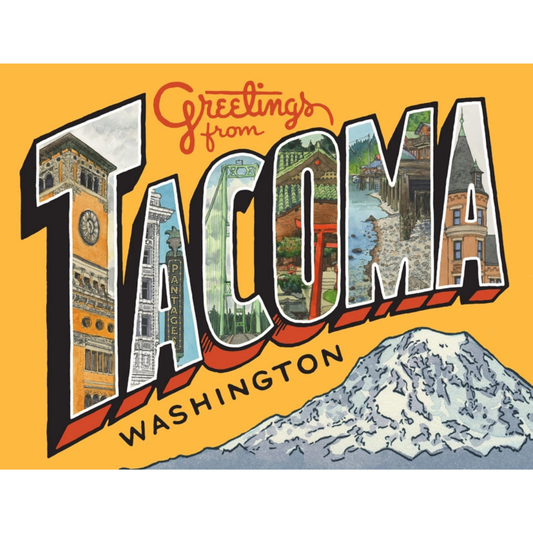 Greetings from Tacoma postcard