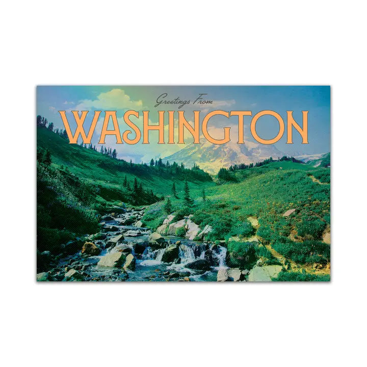 Greetings From Washington Photo Postcard