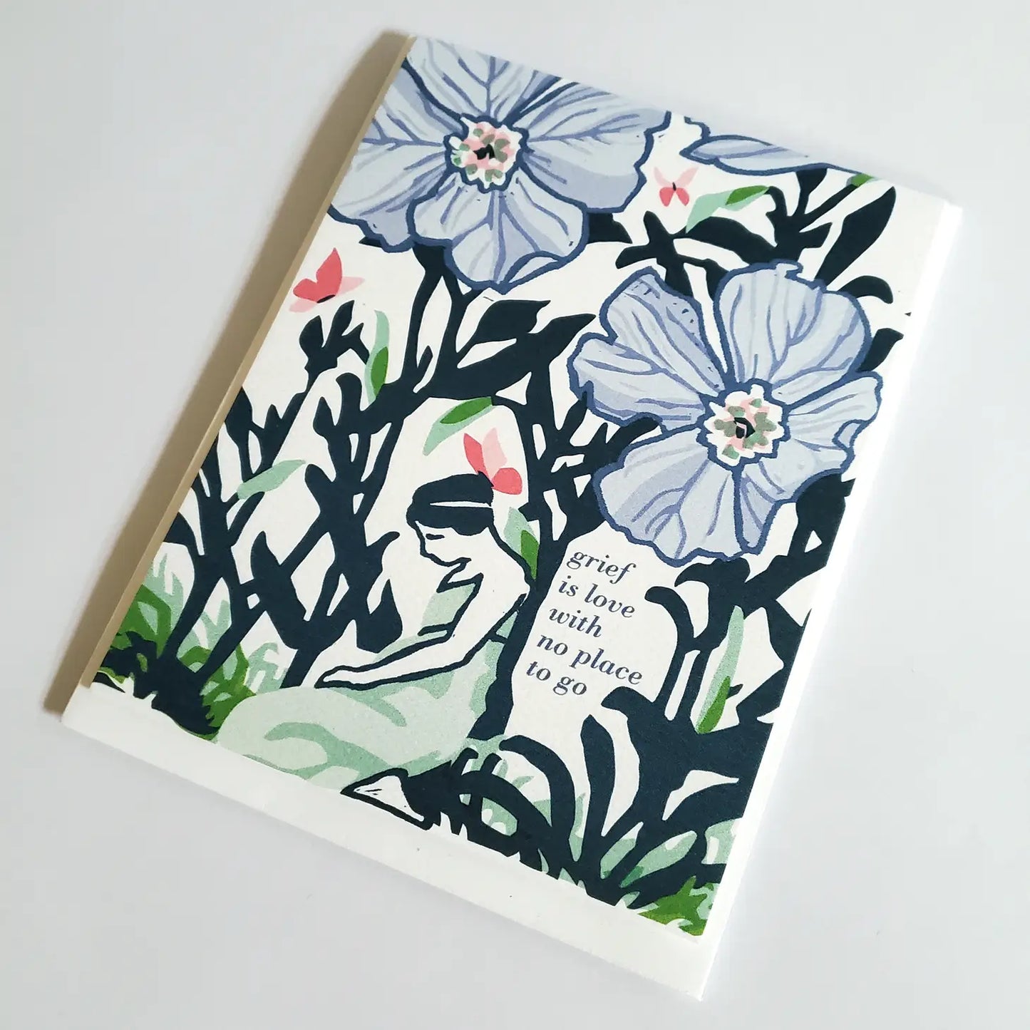 Grief is Love Sympathy Greeting Card