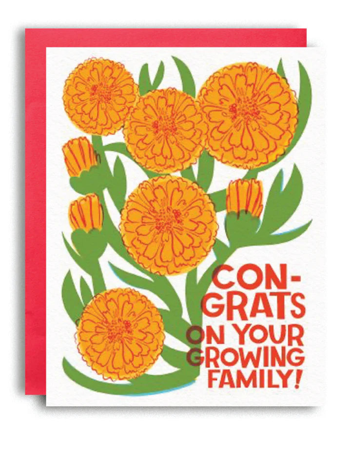 Congrats on your growing family card