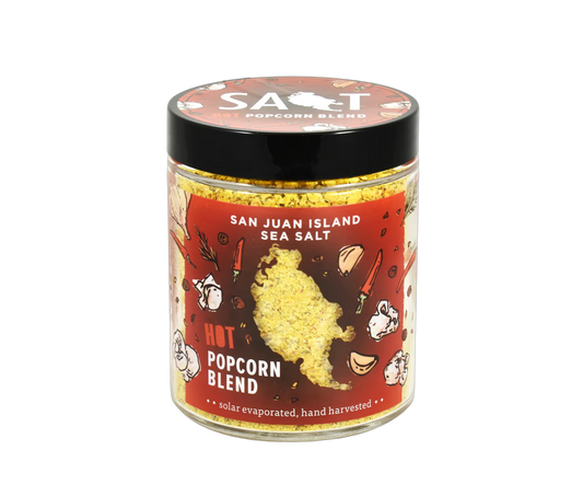 San Juan Island Sea Salt - Hot Popcorn Seasoning Blend