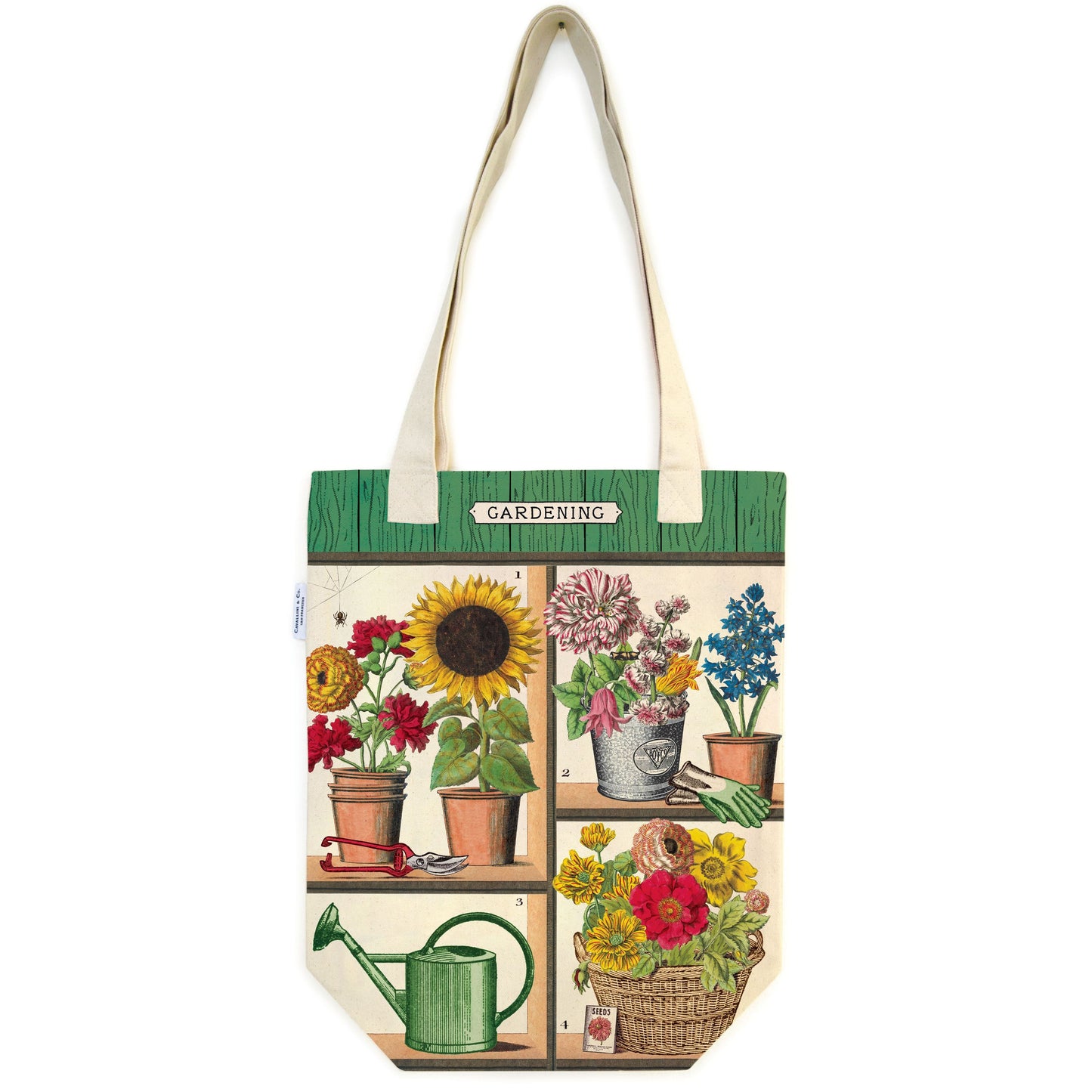 Cavallini & Co. Tote Bag - Gardening