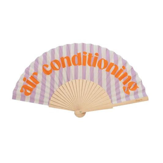 Hand Fan - Air Conditioning Stripes