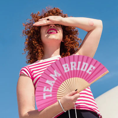 Hand Fan - Team Bride