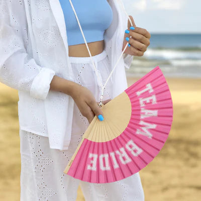 Hand Fan - Team Bride