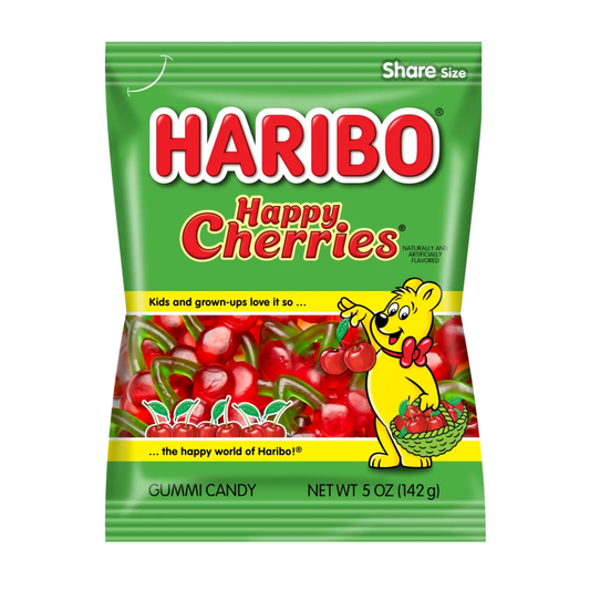 Haribo Happy Cherries gummy candy 