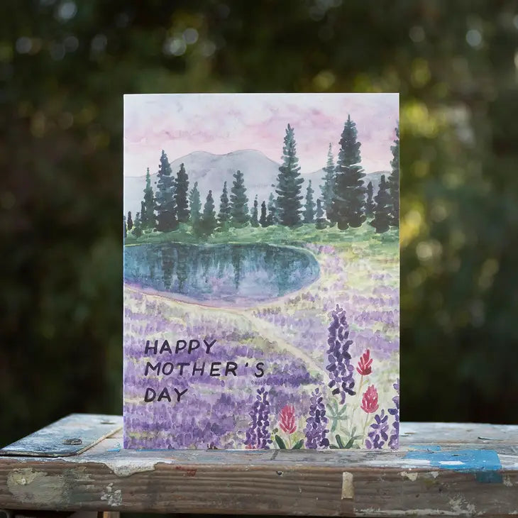 Hiking Mother's Day Card