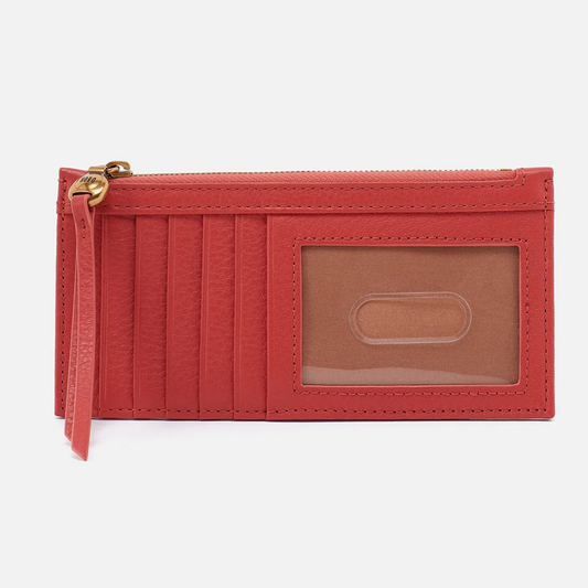 Hobo Carte Card Case - Red Clay