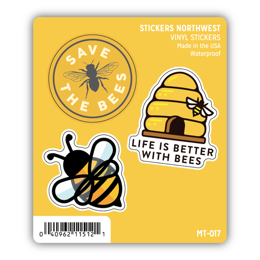 Honeybee Mini Trio Sticker Set
