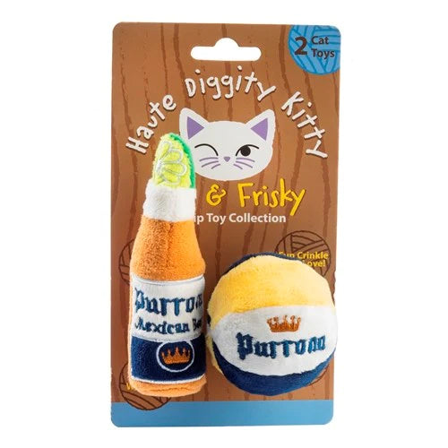 Purrrona Bottle & Ball Catnip Toys