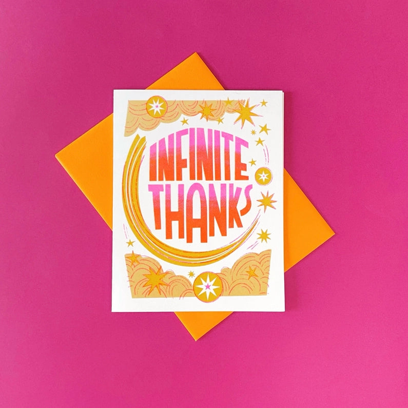 Infinite Thanks Card