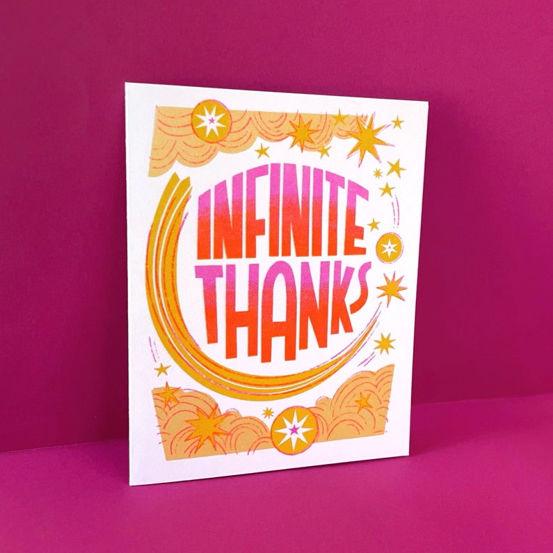 Infinite Thanks Card