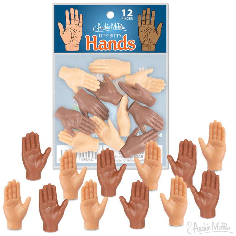 Itty Bitty Hands Bag of 12