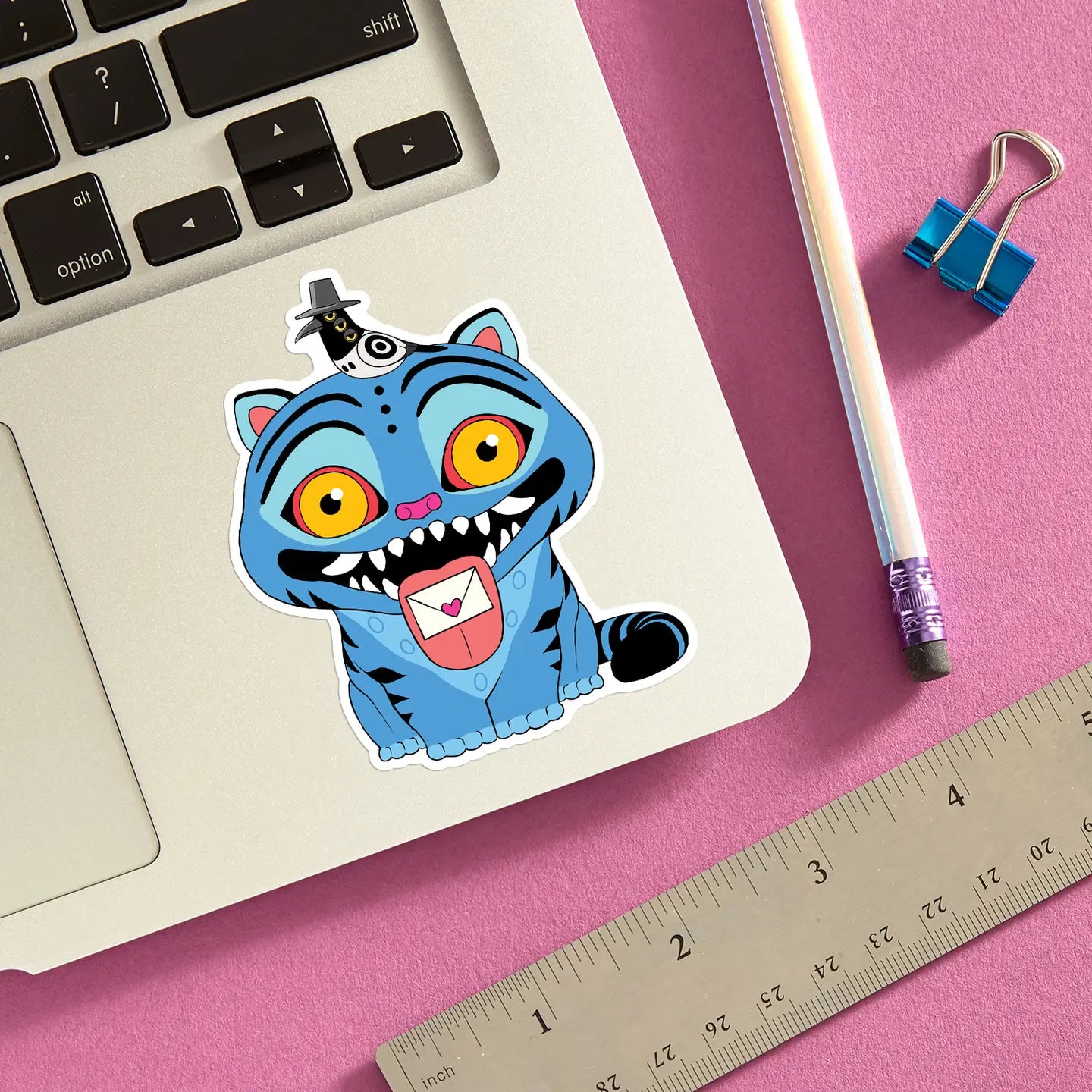 K-Pop Tiger Die Cut Sticker