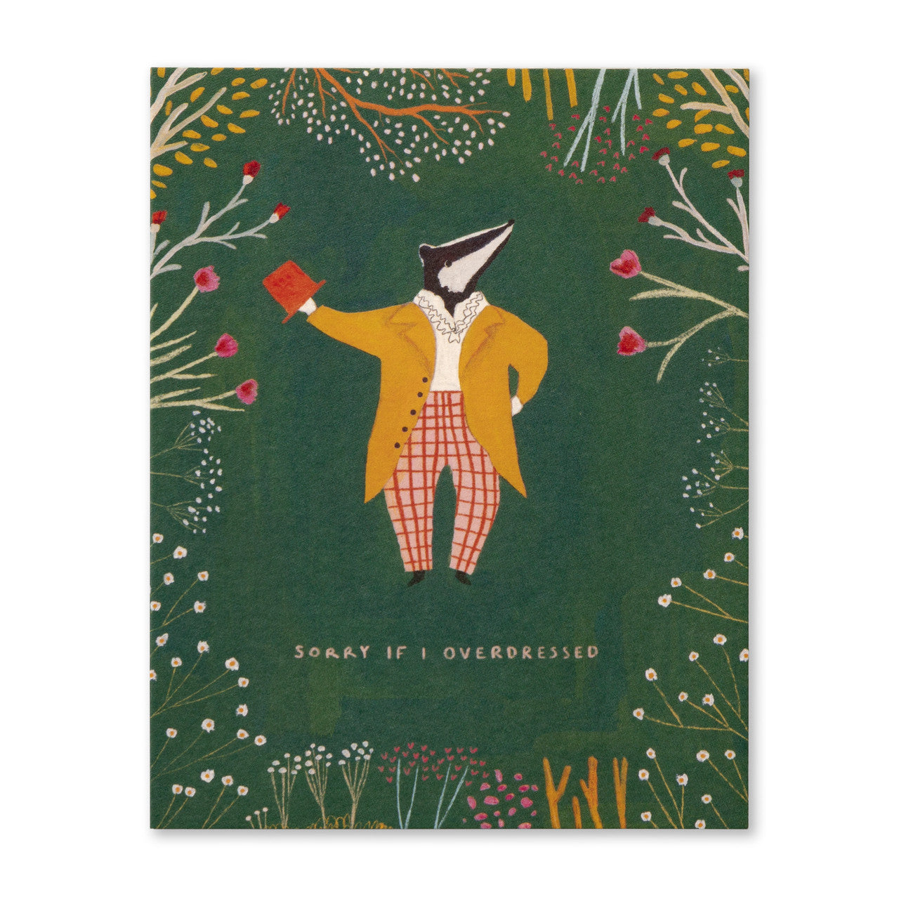 LM - Sorry If I Overdressed Card
