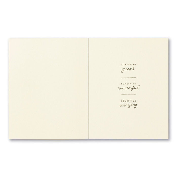 LM Card - You're really something (EN)