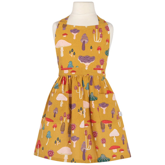 Danica Maisie Apron Minnie Apron in Mushroom Gems